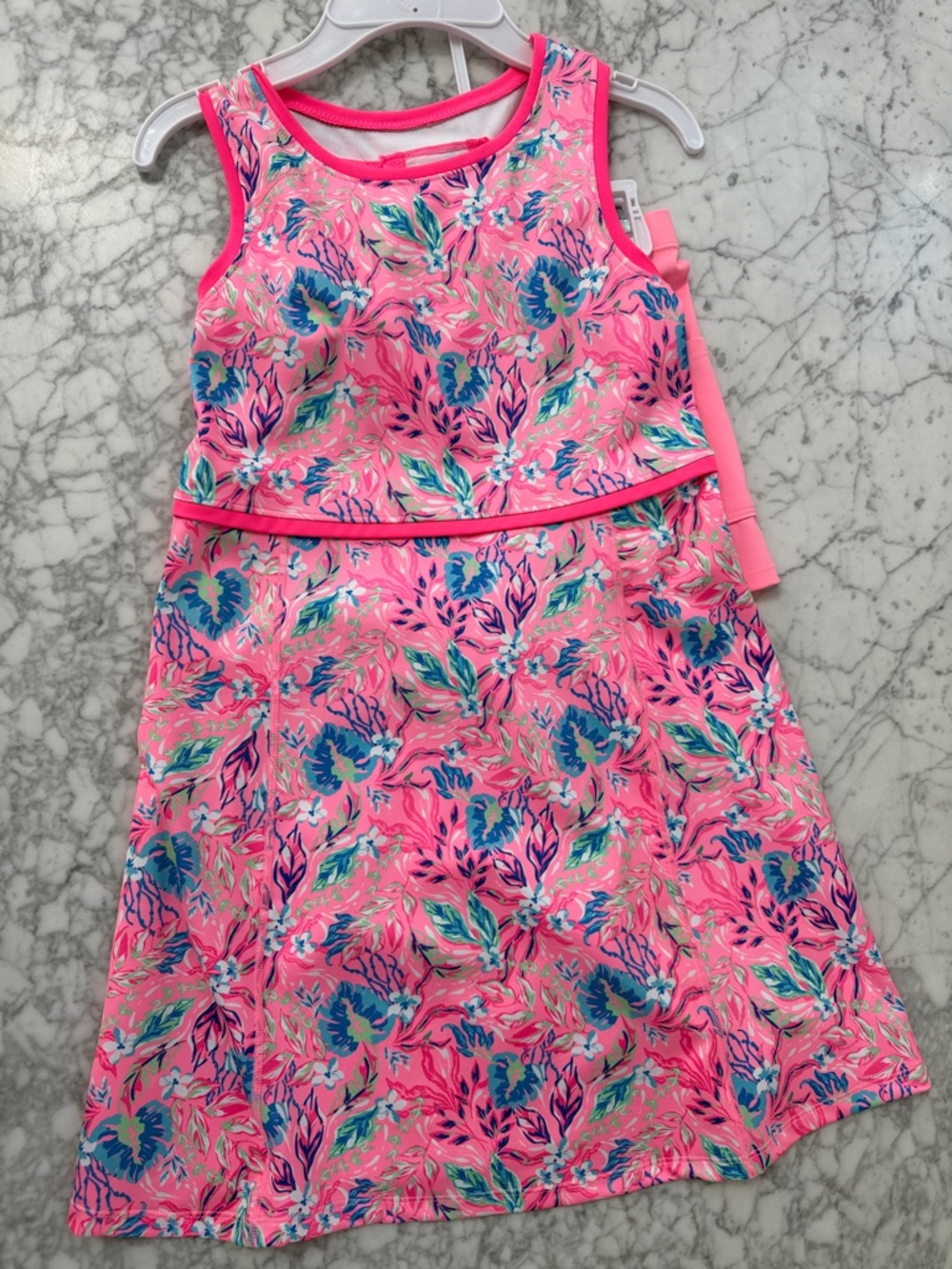 Tommy Bahama Pink Floral Girls Matching Set